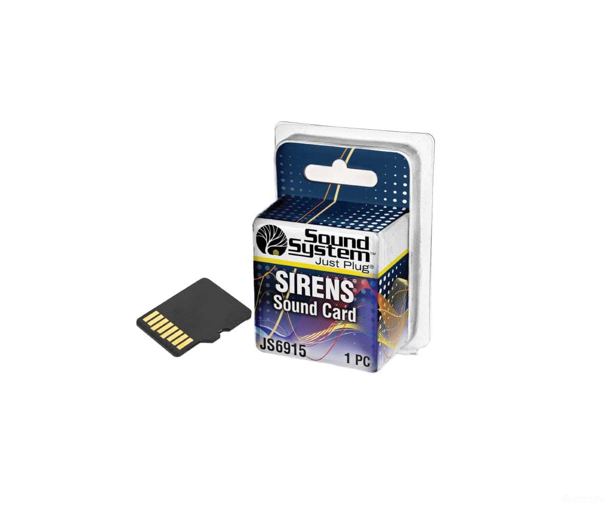 Woodland Scenics 6915 Sound Card - Just Plug(R) - Sirens - Lights & Electronics
