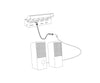 Woodland Scenics 6978 Stereo Plug Extension Cable - Just Plug(R) - 6’ Long pkg(2) - Lights & Electronics