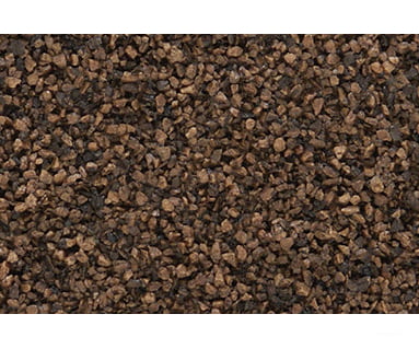 Woodland Scenics 71 Fine Ballast - Dark Brown (12 Oz) Ballast & Roadbed
