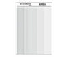 Woodland Scenics 764 Dry Transfer Stripes - .010 1/64.022 1/32 & 3/64’ Wide - - Silver Decals