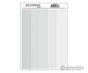 Woodland Scenics 764 Dry Transfer Stripes - .010 1/64.022 1/32 & 3/64’ Wide - - Silver Decals