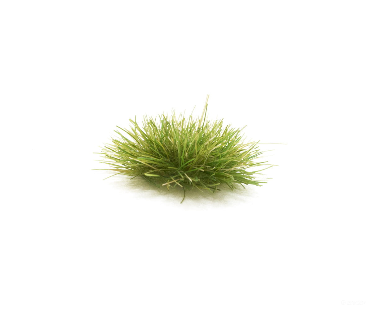 Woodland Scenics 771 Medium Green Grass Tufts & Scenery Mats
