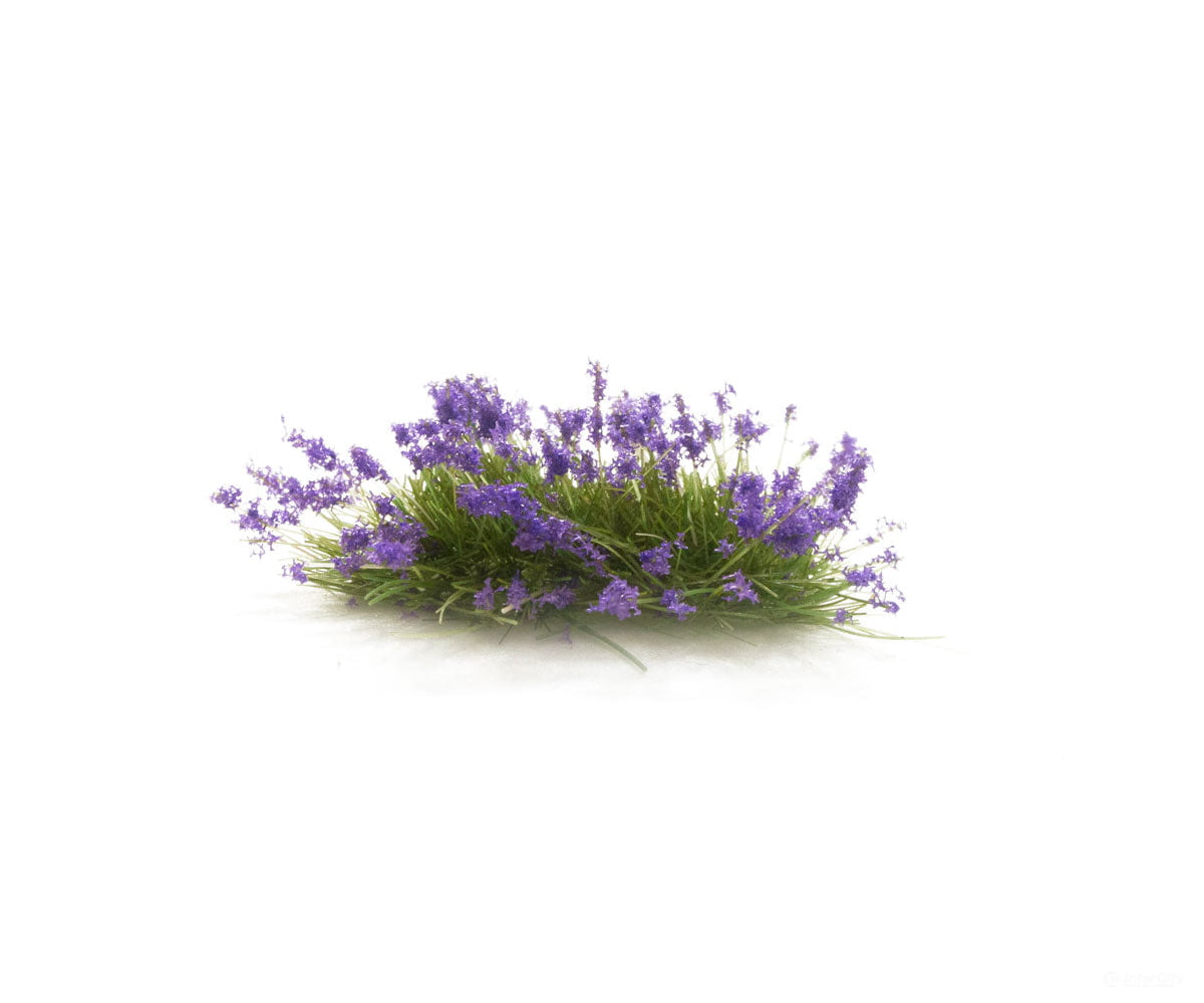 Woodland Scenics 772 Violet Flowering Tufts Grass & Scenery Mats