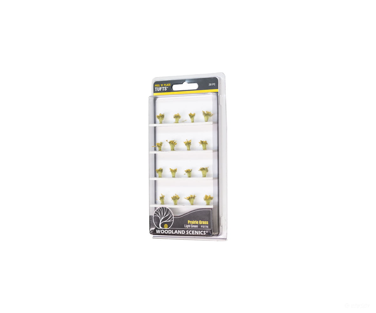 Woodland Scenics 776 Light Green Prairie Grass & Scenery Mats