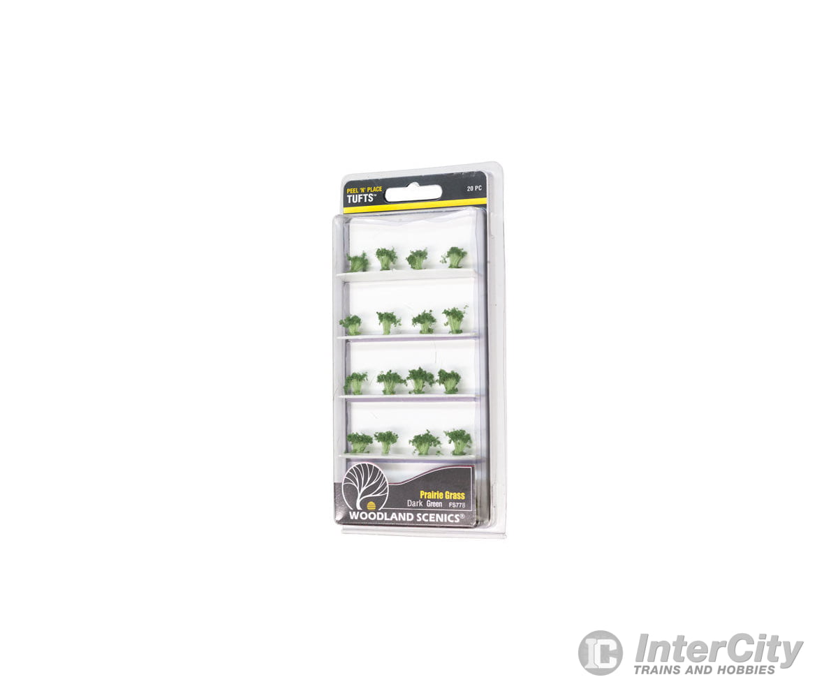 Woodland Scenics 778 Dark Green Prairie Grass & Scenery Mats