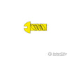 Woodland Scenics 801 Hob - Bits(R) 00 - 90 Round Head Screws - Brass Pkg(5) - - 1/8’ Long