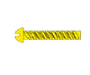 Woodland Scenics 804 Hob - Bits(R) 00 - 90 Round Head Screws - Brass Pkg(5) - - 1/2’ Long