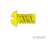 Woodland Scenics 814 Hob-Bits(R) 2-56 Roundhead Screws - Brass Pkg(5) -- 1/4’ Hardware & Fasteners
