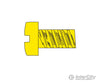 Woodland Scenics 834 Hob-Bits(R) 2-56 Fillister Head Screws - Brass Pkg(5) -- 1/4’ Long Hardware