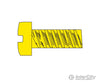 Woodland Scenics 835 Hob-Bits(R) 2-56 Fillister Head Screws - Brass Pkg(5) -- 3/8’ Long Hardware