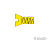 Woodland Scenics 849 Hob-Bits(R) 1-72 Flat Head Screws - Brass Pkg(5) -- 1/8’ Long Hardware &