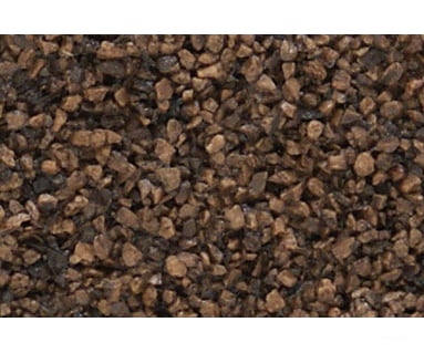 Woodland Scenics 85 Coarse Ballast - Dark Brown (12 Oz) Ballast & Roadbed
