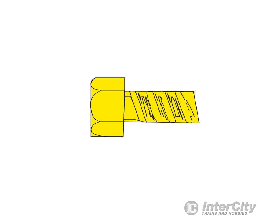Woodland Scenics 865 Hob-Bits(R) 0-80 Hex Head Screws - Brass Pkg(5) -- 1/8’ Long Hardware &