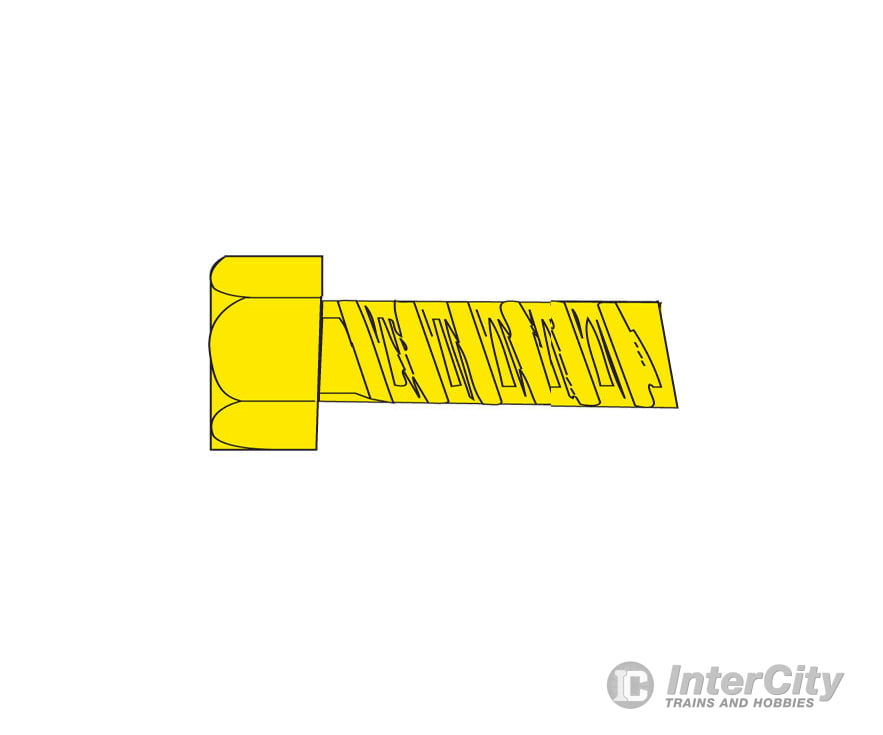 Woodland Scenics 866 Hob-Bits(R) 0-80 Hex Head Screws - Brass Pkg(5) -- 1/4’ Long Hardware &