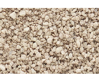 Woodland Scenics 87 Coarse Ballast - Buff (12 Oz) Ballast & Roadbed