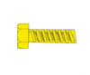 Woodland Scenics 871 Hob - Bits(R) 1 - 72 Hex Head Screws - Brass Pkg(5) - - 3/8’ Long Hardware &