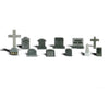 Woodland Scenics A2726 O Scale Tombstones Miniature Figures Set Scenery Details