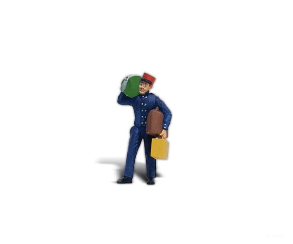Woodland Scenics 2527 Scenic Accents(R) Figures - - Baggage Porter