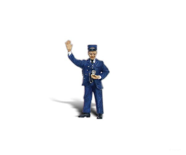 Woodland Scenics 2528 Scenic Accents(R) Figures - - Conductor W/Watch
