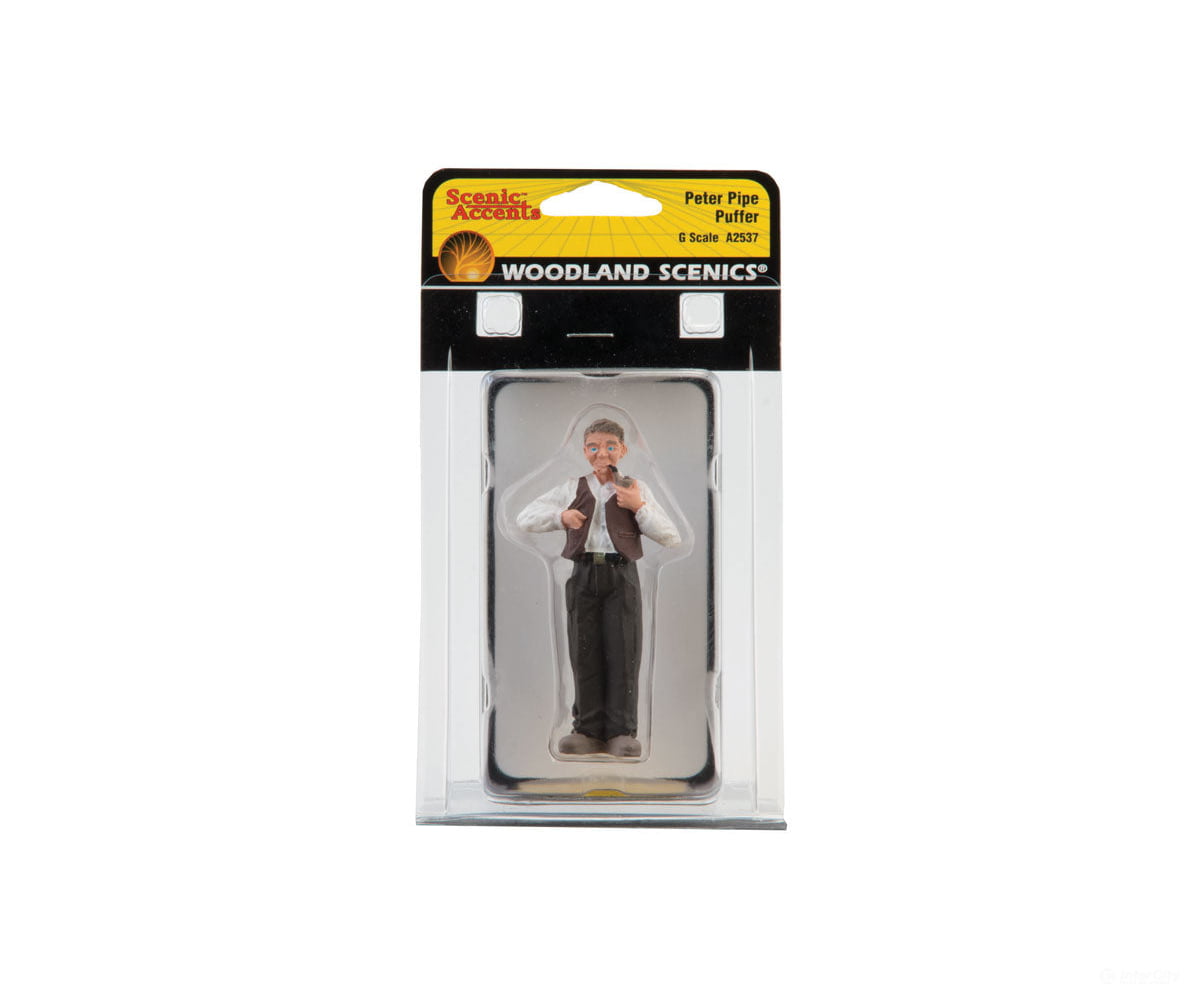 Woodland Scenics 2537 Scenic Accents(R) Figures - - Peter Pipe Puffer