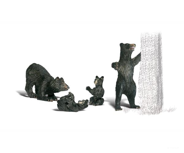Woodland Scenics 2551 Scenic Accents(R) Figures Harry Bear & Family