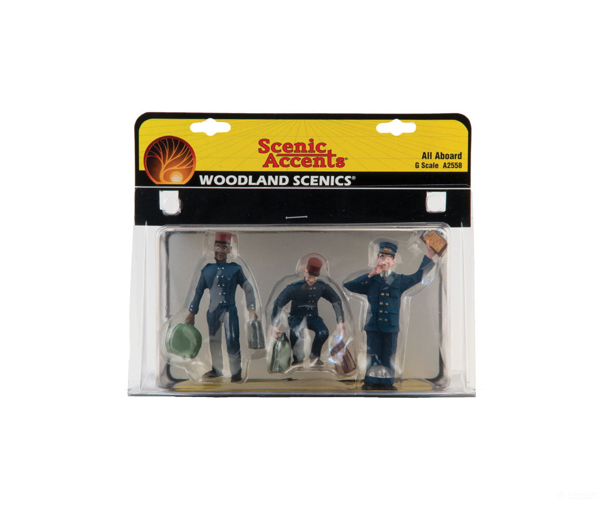 Woodland Scenics 2558 Scenic Accents(R) Figures - - All Aboard