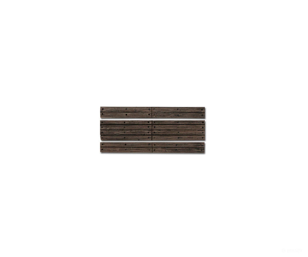 Woodland Scenics 1147 Ho Grade Crossing - Wood Plank Scenery Details