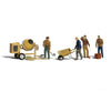 Woodland Scenics 1901 Masonry Workers Figures
