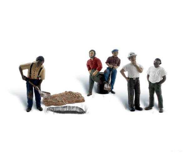 Woodland Scenics 1927 One Man Crew Figures
