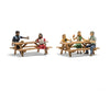 Woodland Scenics 1939 Outdoor Dining Figures