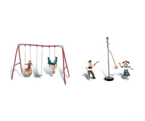 Woodland Scenics 1943 Playground Fun Figures
