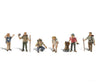 Woodland Scenics 1944 Take A Hike Figures