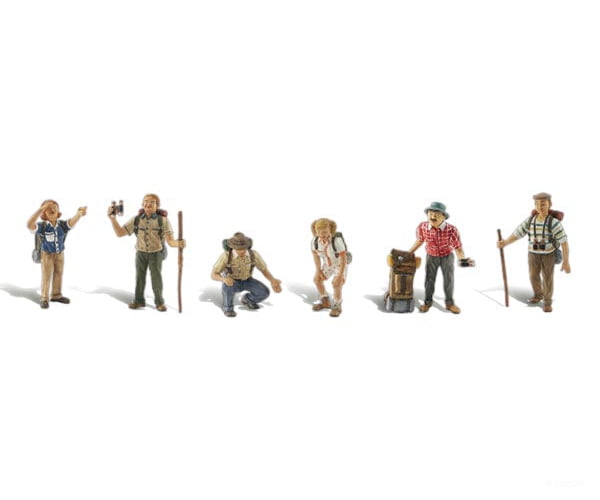 Woodland Scenics 1944 Take A Hike Figures