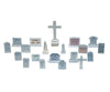 Woodland Scenics 201 Tombstones - Scenic Details(R) -- Metal Kit Unpainted Pkg(20) Other Scenery