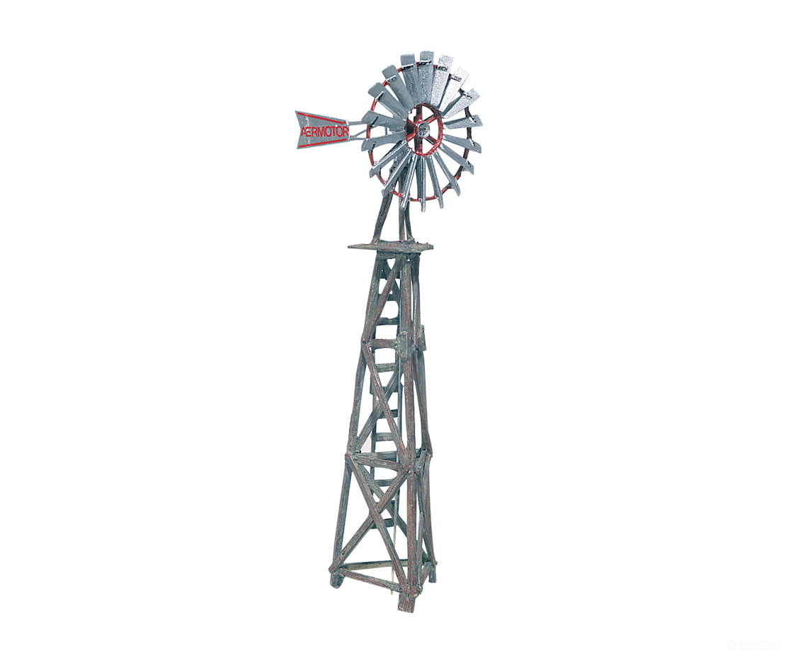 Woodland Scenics 209 Aermotor Windmill - Scenic Details(R) -- Metal Kit Unpainted Structures