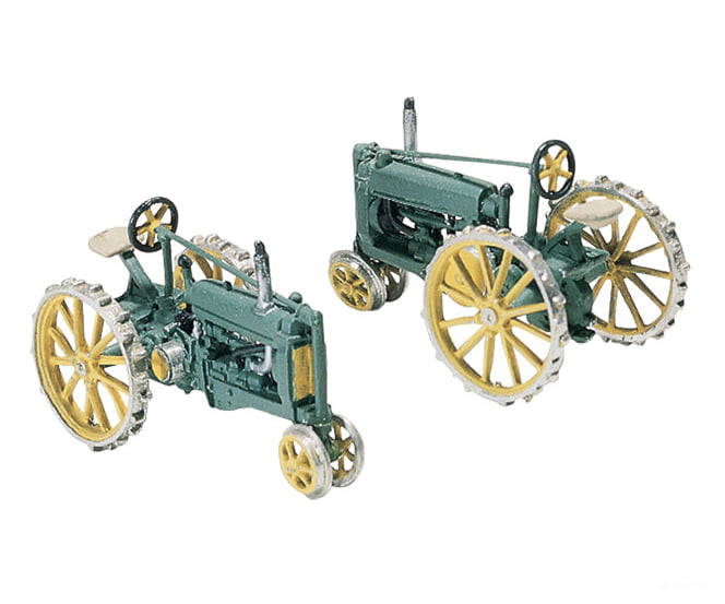 Woodland Scenics 211 Farm Machinery (Unpainted Metal Kit) - - Original Unstyled Model A Tractor