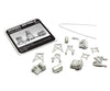 Woodland Scenics 212 Scenic Details(R) - - 3 Fuel Stands - Kit (Unpainted Metal) Other Scenery