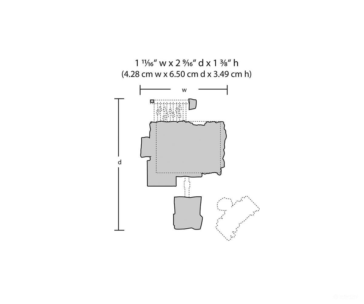 Woodland Scenics 213 Scenic Details(R) Structure Kit Smokehouse - 2 - 1/2 X 1 - 3/8’ 6.4 3.5Cm