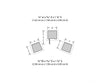 Woodland Scenics 214 3 Outhouses & Man - Scenic Details(R) Kit Scenery Details