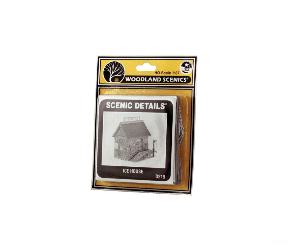 Woodland Scenics 219 Scenic Details(R) Ice House - Kit (Unpainted Metal) 2 - 3/8 X 2 - 1/2’