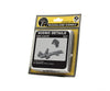 Woodland Scenics 227 Scenic Details(R) (Unpainted Metal Castings) - - The Bare Hunter & Black Bear