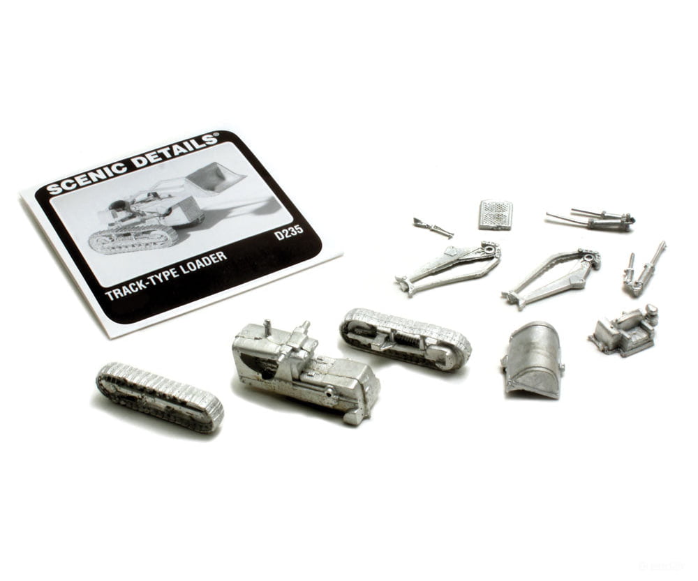 Woodland Scenics 235 American Construction Equipment (Unpainted Metal Kit) - - Tracked Front End