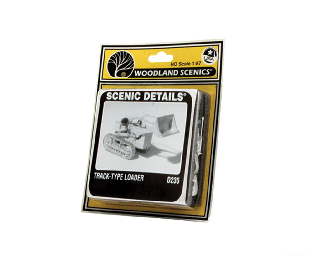 Woodland Scenics 235 American Construction Equipment (Unpainted Metal Kit) - - Tracked Front End