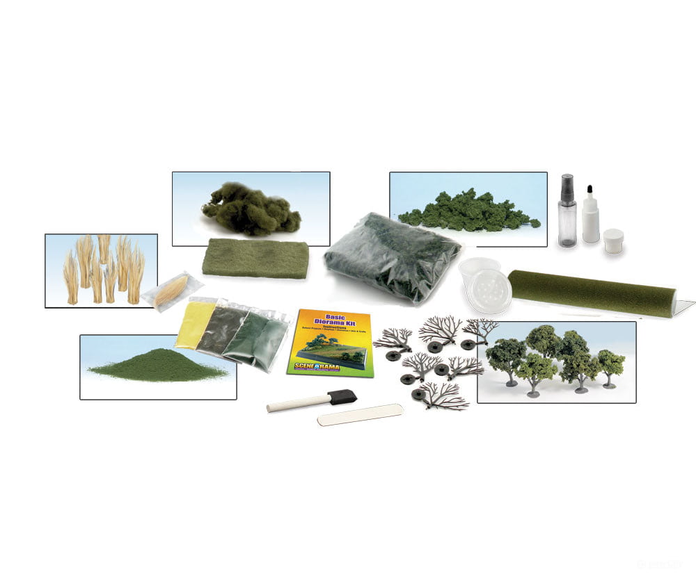 Woodland Scenics 4110 Kit - Basic Diorama Other Scenery