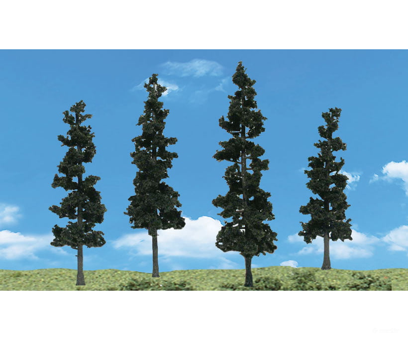 Woodland Scenics 4151 Conifer Tree (4/Pk) Trees & Vegetation
