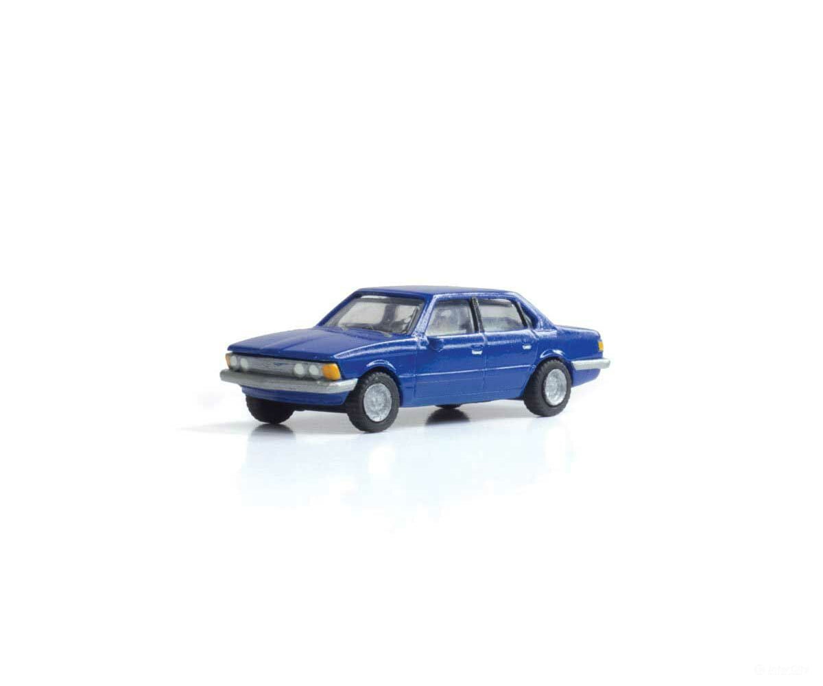 Woodland Scenics 5363 Sedan - Modern Era Vehicles -- Blue Cars & Trucks