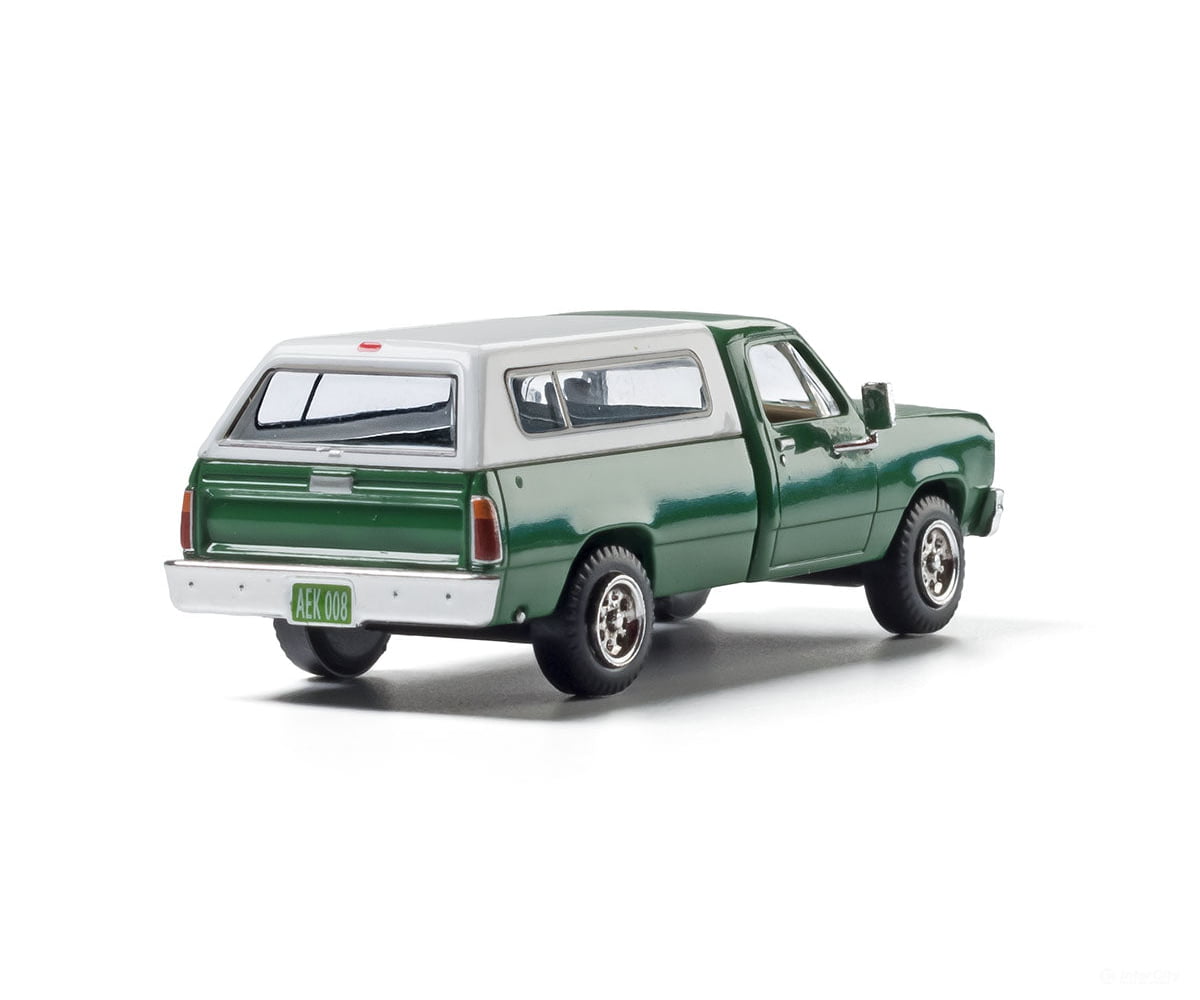 Woodland Scenics 5364 Camper Shell Truck - Modern Era Vehicles - - Green White Cars & Trucks