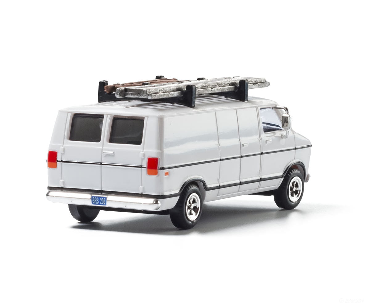 Woodland Scenics 5366 Work Van - Modern Era Vehicles - - White Cars & Trucks