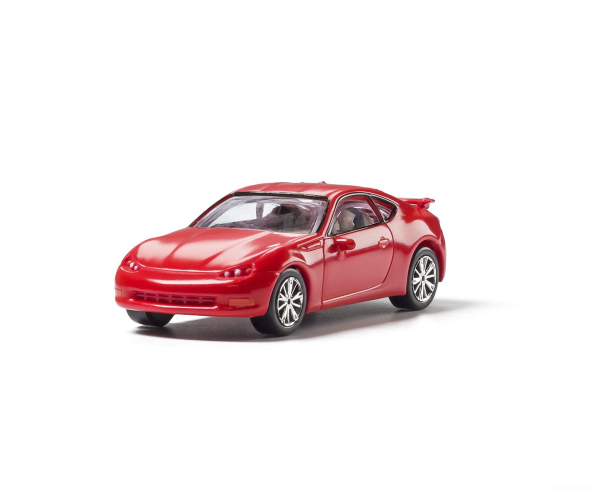 Woodland Scenics 5369 Sport Coupe - Modern Era Vehicles Red Cars & Trucks