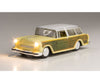 Woodland Scenics 5599 Station Wagon - Just Plug(R) Lighted Vehicle Yellow With Wood Sides Cars &